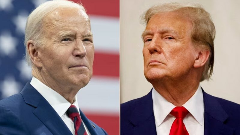 Biden and Trump