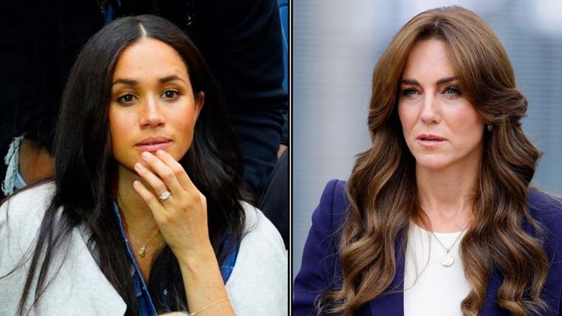 Meghan Markle and Kate Middleton