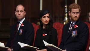 Prince William, Meghan Markle and Prince Harry