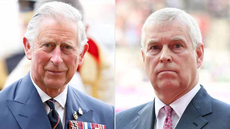 prince andrew and king charles