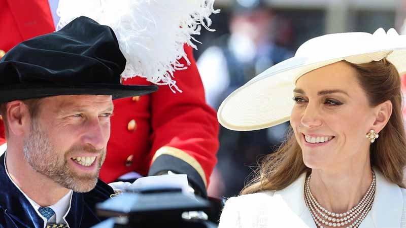 Kate and William