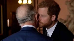 King Charles and Prince Harry