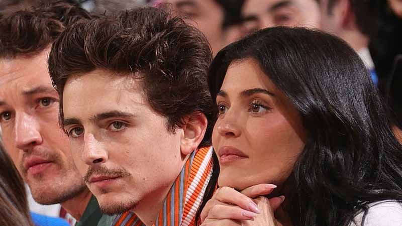 Kylie Jenner and Timothee Chalamet