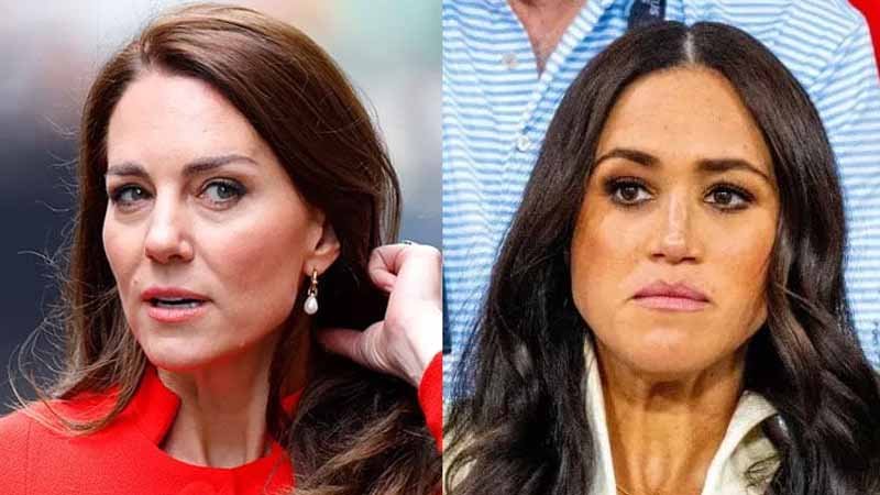 Meghan Markle and Kate Middleton