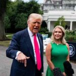 Donald Trump and Karoline Leavitt