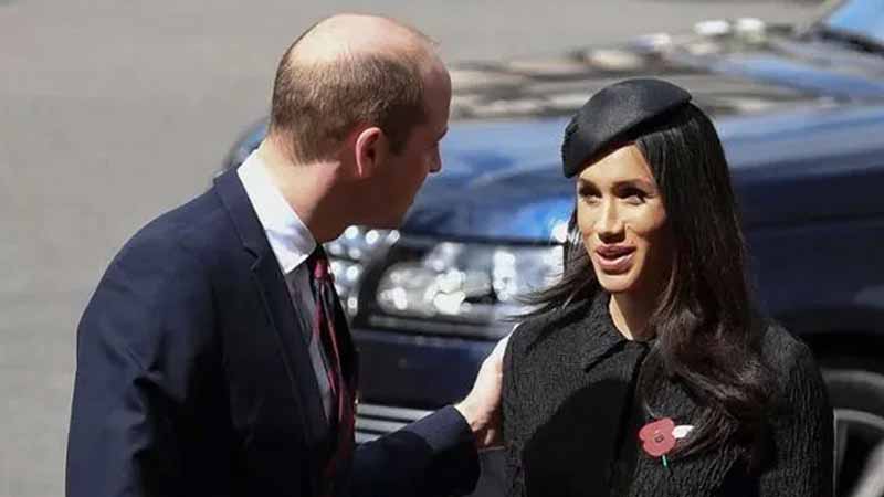 Prince William and Meghan Markle