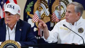 greg abbott and donald trump